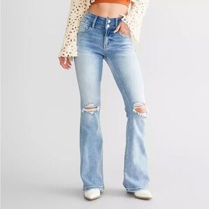 Flying Monkey High Rise Flare - Size 27 Long